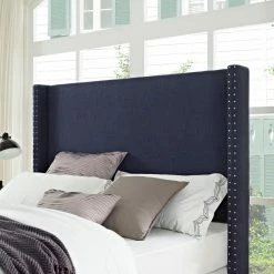 Top 10 👍 Upholstered Headboards Crosley Casey Upholstered Wingback Headboard 🎁 -Deals Headboards Store detail5CRY916