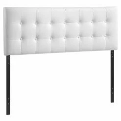 Deals ๐งจ Faux Leather Headboards Modway Emily Upholstered Tufted Headboard ๐ 18 Deals ๐งจ Faux Leather Headboards Modway Emily Upholstered Tufted Headboard ๐ -Deals Headboards Store detail5EEI733
