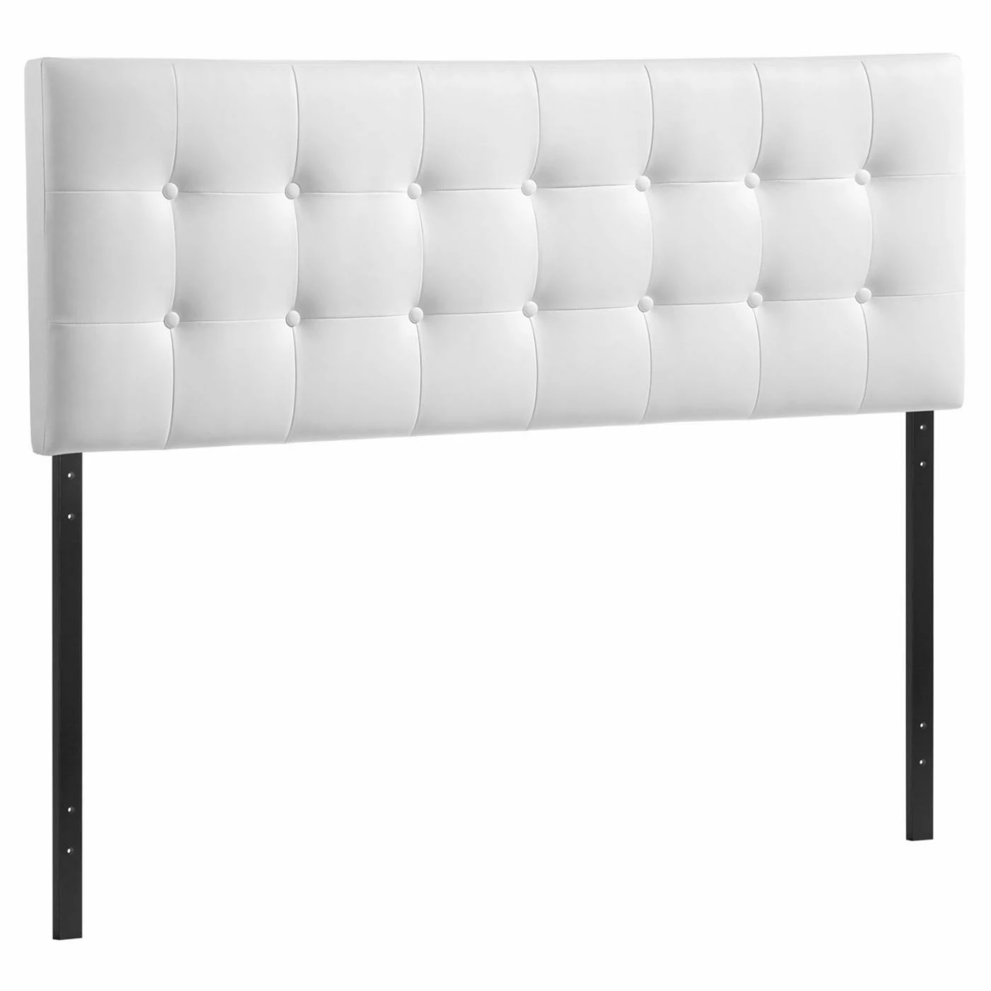 Deals ๐งจ Faux Leather Headboards Modway Emily Upholstered Tufted Headboard ๐ 10 Deals ๐งจ Faux Leather Headboards Modway Emily Upholstered Tufted Headboard ๐ - Image 8