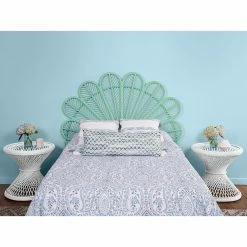 Flash Sale 🎉 Wicker Headboards KOUBOO Rattan Petal Headboard 👏 -Deals Headboards Store detail5KOUB269