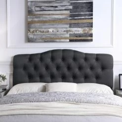 Best Sale ✔️ Upholstered Headboards Rosevera Givanna Upholstered Panel Headboard ⭐ -Deals Headboards Store detail5ROSE009