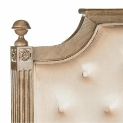 Coupon 🔥 Upholstered Headboards Safavieh Rustic Tufted Upholstered Headboard 🎉 -Deals Headboards Store detail5SAV5298