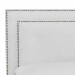 New 🧨 All Other Brands Upholstered Headboards Upholstered Headboard With Nailhead Border ❤️ -Deals Headboards Store detail5SKY2357