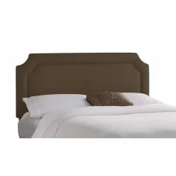 Discount 🧨 Skyline Furniture Upholstered Headboards Notched Upholstered Headboard 🥰 -Deals Headboards Store detail5SKY862