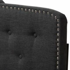 Best Sale 🧨 Upholstered Headboards Baxton Studio Lucy Upholstered Headboard 👏 -Deals Headboards Store detail5WSI3198