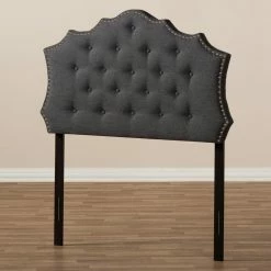 Top 10 👏 Upholstered Headboards Baxton Studio Aurora Modern And Contemporary Fabric Headboard ⭐ -Deals Headboards Store detail5WSI3656