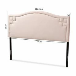 Flash Sale 🛒 Upholstered Headboards Baxton Studio Aubrey Velvet Upholstered Headboard ❤️ -Deals Headboards Store detail5WSI4496