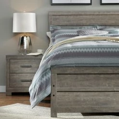 Budget ⌛ Wood Headboards Signature Design By Ashley Culverbach Wood Panel Headboard 🥰 -Deals Headboards Store detail6ASHY1783