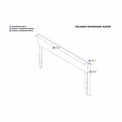Buy π₯° Wood Headboards AFI Furnishings Orlando Headboard π 20 Buy π₯° Wood Headboards AFI Furnishings Orlando Headboard π -Deals Headboards Store detail6ATF780