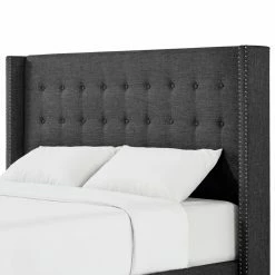 Discount 😍 Upholstered Headboards Weston Home Atchison Wingback Headboard 🧨 -Deals Headboards Store detail6HME3681