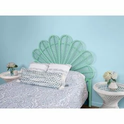 Flash Sale 🎉 Wicker Headboards KOUBOO Rattan Petal Headboard 👏 -Deals Headboards Store detail6KOUB269