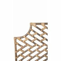 Best Pirce 😀 Wicker Headboards KOUBOO Chippendale Rattan Headboard - Natural - Twin Size 🎉 -Deals Headboards Store detail6KOUB295