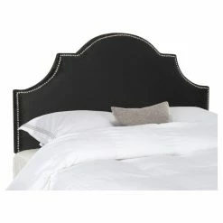 Promo 🛒 Upholstered Headboards Safavieh Hallmar Upholstered Arched Headboard ⭐ -Deals Headboards Store detail6SAV4729
