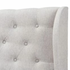 Cheapest π Upholstered Headboards Baxton Studio Cadence Modern And Contemporary Fabric Button Tufted Wingback Headboard β¨ 20 Cheapest π Upholstered Headboards Baxton Studio Cadence Modern And Contemporary Fabric Button Tufted Wingback Headboard β¨ -Deals Headboards Store detail6WSI3707