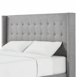 Discount 😍 Upholstered Headboards Weston Home Atchison Wingback Headboard 🧨 -Deals Headboards Store detail7HME3681