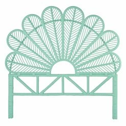 Flash Sale 🎉 Wicker Headboards KOUBOO Rattan Petal Headboard 👏 -Deals Headboards Store detail7KOUB269