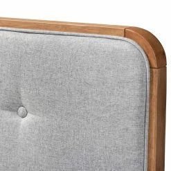 Outlet ⌛ Wood Headboards Baxton Studio Palina Upholstered Wood Headboard 🛒 -Deals Headboards Store detail7WSI4583