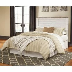 Best reviews of ⌛ Wood Headboards Signature Design By Ashley Willowton Slat Panel Headboard 🎁 -Deals Headboards Store detailASHY2295
