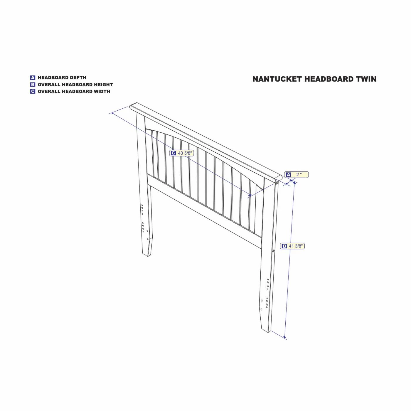 Promo π Wood Headboards AFI Furnishings Nantucket Headboard 𧨠4 Promo π Wood Headboards AFI Furnishings Nantucket Headboard 𧨠- Image 2