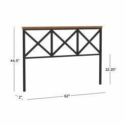 Top 10 🎉 Wood & Metal Headboards Hillsdale Furniture Ashford Headboard ✔️ -Deals Headboards Store detailHL5454