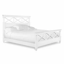 Best Pirce 👏 Wood Headboards Magnussen Kasey Panel Bed 👏 -Deals Headboards Store detailMHF1547