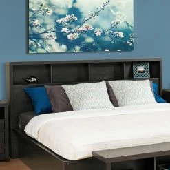 Best Sale 👏 Wood Headboards Prepac District Headboard 🧨 -Deals Headboards Store detailPRM308