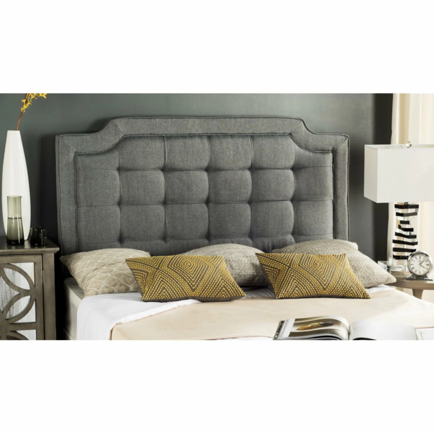 Wholesale π Upholstered Headboards HN Home Dayton Transitional Upholstered Headboard 𧨠5 Wholesale π Upholstered Headboards HN Home Dayton Transitional Upholstered Headboard 𧨠- Image 3