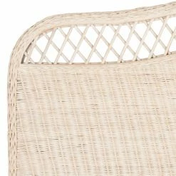 Hot Sale 🔔 Wicker Headboards Safavieh Sephina Rattan Headboard 💯 -Deals Headboards Store detailSAV5310