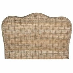 Coupon ❤️ Wicker Headboards Safavieh Imelda Rattan Camelback Headboard ⌛ -Deals Headboards Store detailSAV6672