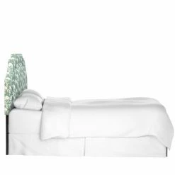 Outlet 🔥 Upholstered Headboards Skyline Furniture Peacock Silhouette Notched Upholstered Headboard 💯 -Deals Headboards Store detailSKY2070