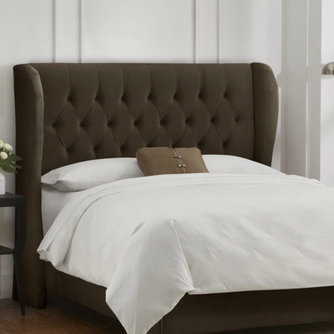 Best Sale π€© Skyline Furniture Upholstered Headboards Tufted Wingback Velvet Upholstered Headboard π 5 Best Sale π€© Skyline Furniture Upholstered Headboards Tufted Wingback Velvet Upholstered Headboard π - Image 3