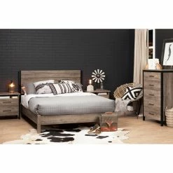 Best Pirce 🔥 Wood Headboards South Shore Munich Headboard 🌟 -Deals Headboards Store detailSSI1565
