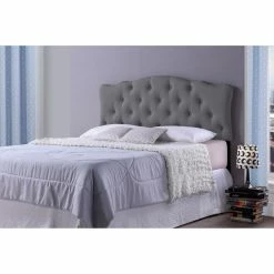 Wholesale 😍 Upholstered Headboards Baxton Studio Rita Upholstered Headboard 😉 -Deals Headboards Store detailWSI2744