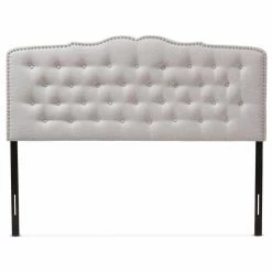 Best Sale 🧨 Upholstered Headboards Baxton Studio Lucy Upholstered Headboard 👏 -Deals Headboards Store detailWSI3198