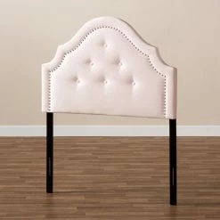 Deals ❤️ Upholstered Headboards Baxton Studio Cora Velvet Tufted Upholstered Headboard 🔔 -Deals Headboards Store detailWSI4497