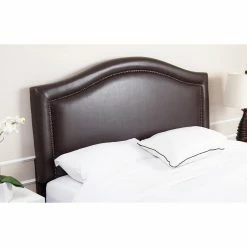Buy β¨ Leather Headboards Abbyson Paxton Nail Head Brown Leather Headboard π 9 Buy β¨ Leather Headboards Abbyson Paxton Nail Head Brown Leather Headboard π -Deals Headboards Store inuseABBY1571