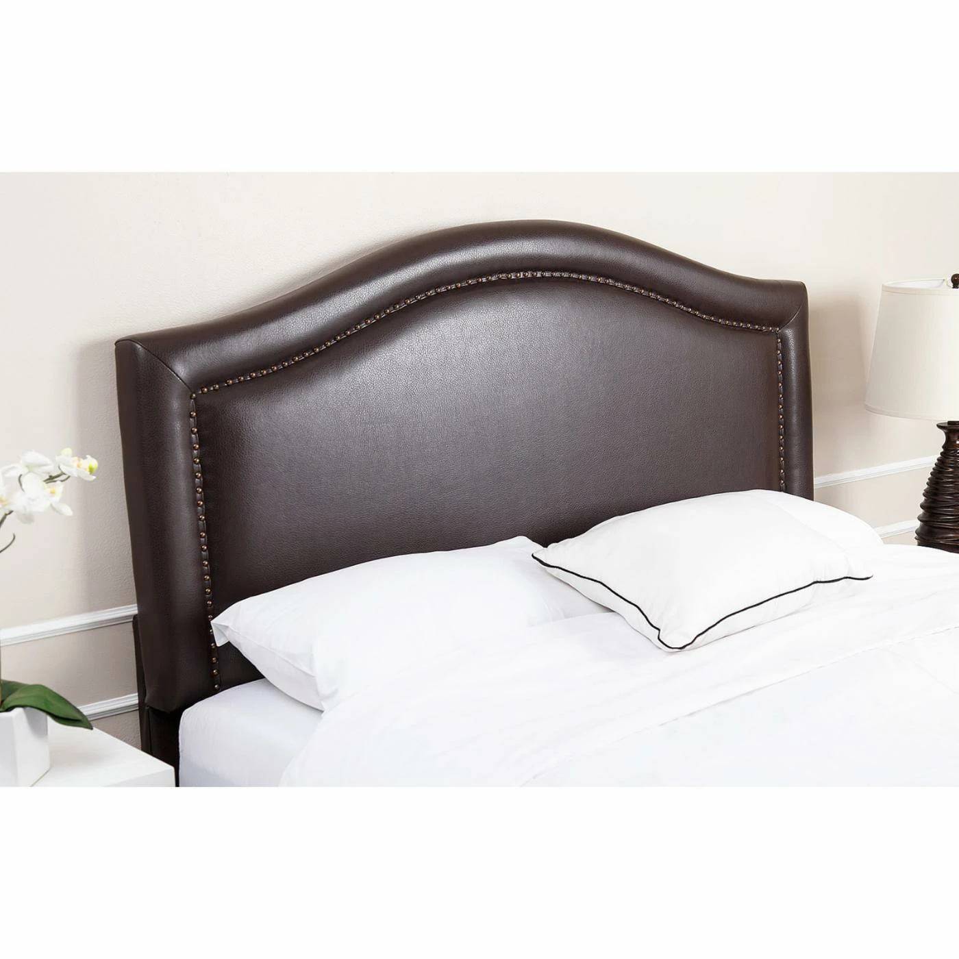 Buy β¨ Leather Headboards Abbyson Paxton Nail Head Brown Leather Headboard π 4 Buy β¨ Leather Headboards Abbyson Paxton Nail Head Brown Leather Headboard π - Image 2