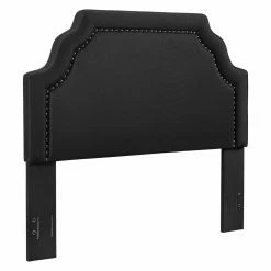 Outlet 👍 Upholstered Headboards Crosley Loren Keystone Upholstered Headboard 💯 -Deals Headboards Store inuseCRY928