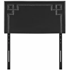 Cheapest ❤️ Faux Leather Headboards Modway Josie Faux Leather Upholstered Headboard 💯 -Deals Headboards Store inuseEEI1439