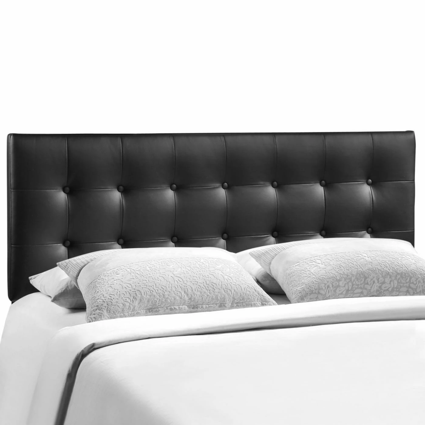 Deals ๐งจ Faux Leather Headboards Modway Emily Upholstered Tufted Headboard ๐ 4 Deals ๐งจ Faux Leather Headboards Modway Emily Upholstered Tufted Headboard ๐ - Image 2