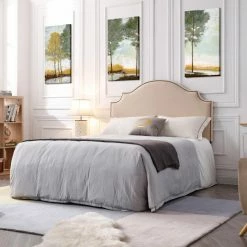 Discount 😍 Upholstered Headboards Gold Sparrow Jocelyn Upholstered Headboard 😀 -Deals Headboards Store inuseGOLP216