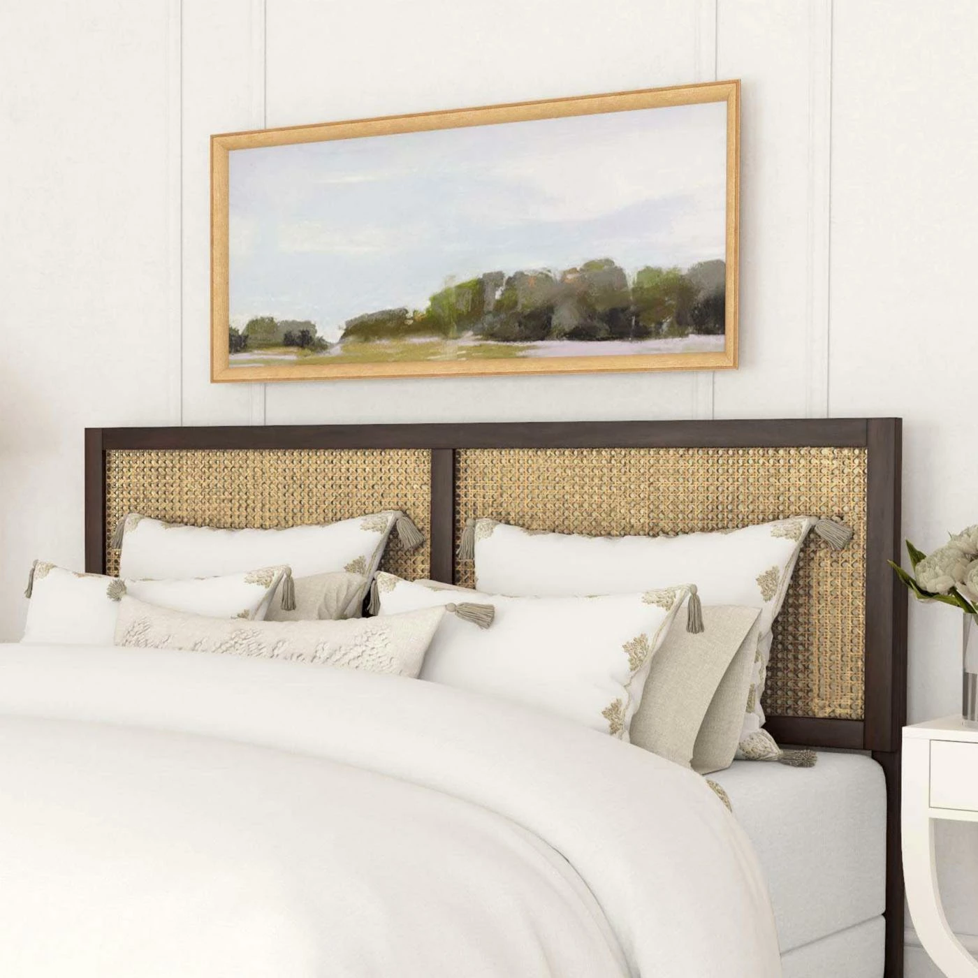 Cheap β Wood Headboards Hillsdale Furniture Serena Wood And Cane Panel Headboard π 4 Cheap β Wood Headboards Hillsdale Furniture Serena Wood And Cane Panel Headboard π - Image 2