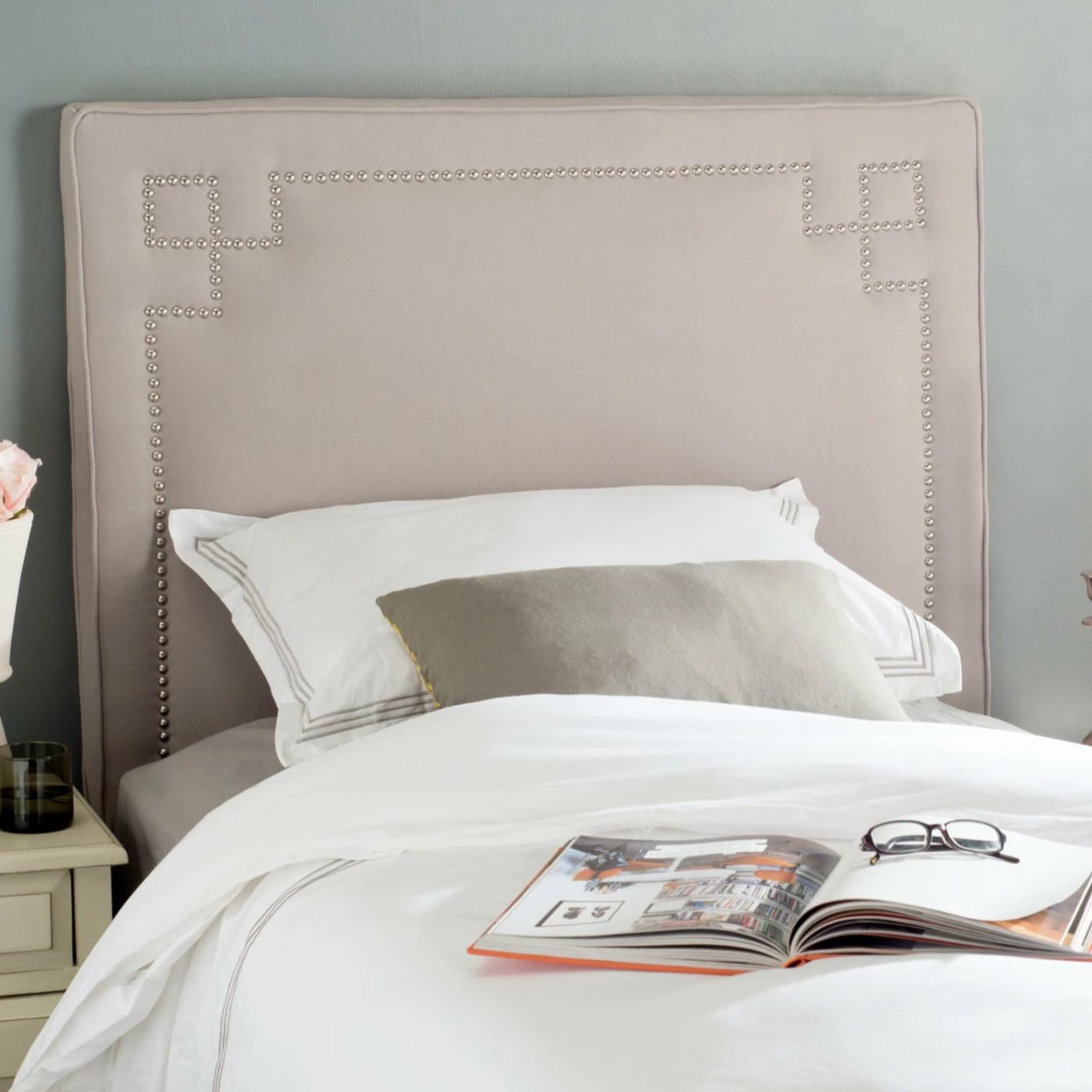 Cheapest ✔️ Upholstered Headboards Safavieh Remington Upholstered Headboard 🥰 4 Cheapest ✔️ Upholstered Headboards Safavieh Remington Upholstered Headboard 🥰 - Image 2