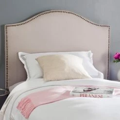 New 😀 Upholstered Headboards Safavieh Connie Upholstered Headboard ⌛ -Deals Headboards Store inuseSAV3736