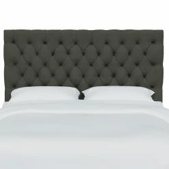 Brand new 🧨 Skyline Furniture Upholstered Headboards Skyline Tufted Velvet Tall Upholstered Headboard ❤️ -Deals Headboards Store inuseSKY1257
