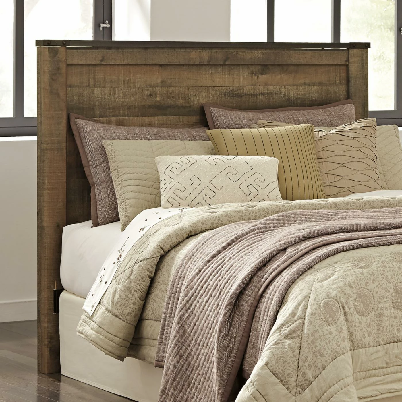 Cheapest π Wood Headboards Signature Design By Ashley Trinell Panel Headboard - Queen π 3 Cheapest π Wood Headboards Signature Design By Ashley Trinell Panel Headboard - Queen π