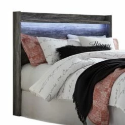 Hot Sale 🔔 Wood Headboards Signature Design By Ashley Baystorm Panel Headboard 💯