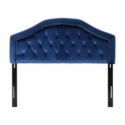 Flash Sale 😍 Best Selling Home Upholstered Headboards Killian Tufted Headboard With Nailhead Trim 🔥