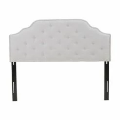 Best reviews of ✔️ Upholstered Headboards HN Home Wilmington Transitional Tufted Headboard With Nailhead Trim ⌛