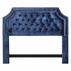 Brand new 🤩 Upholstered Headboards Chic Home Leda Velvet Upholstered Headboard 😀